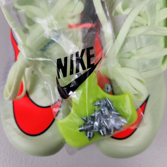 NEW Nike Zoom Ja Fly 3 Volt Orange Track Spikes 865633-700 Size Men 5.5 Women 7 - Picture 9 of 10